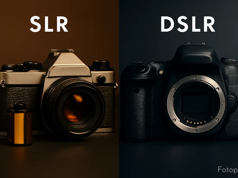 DSLR ve SLR Nedir? Fotoğrafta Aynalı Dönemin Tüm Detayları