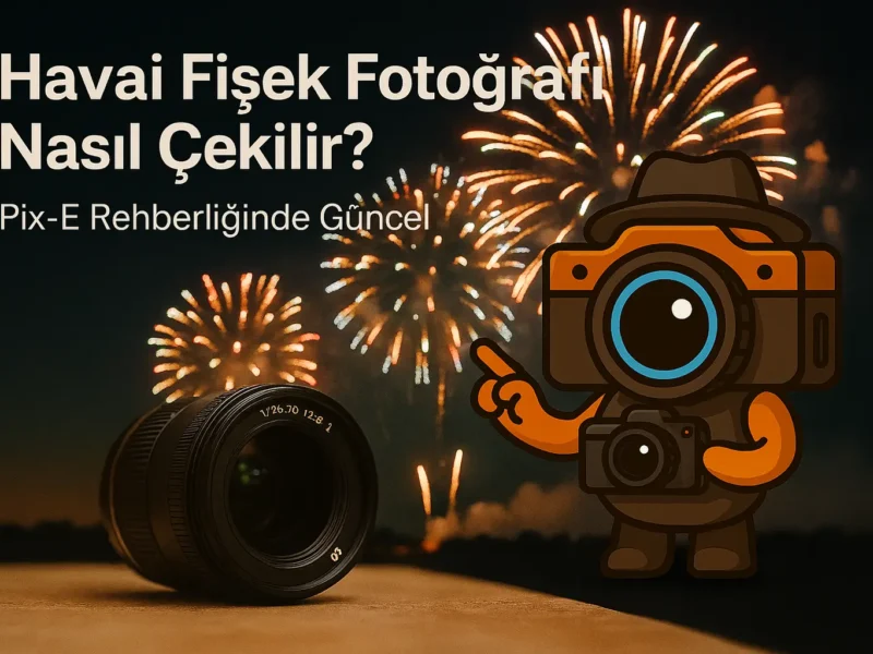 Havai Fişek Fotoğrafı Nasıl Çekilir? Tam Rehber (Pix‑E Güncellemesi)