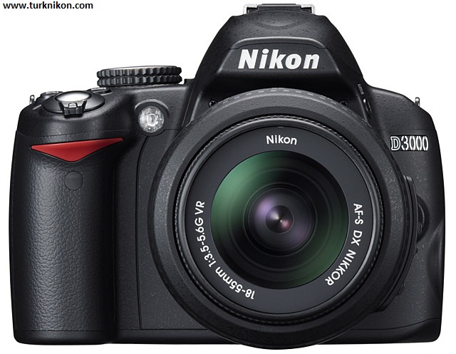 Nikon D3000 10 MP DX, 3 FPS