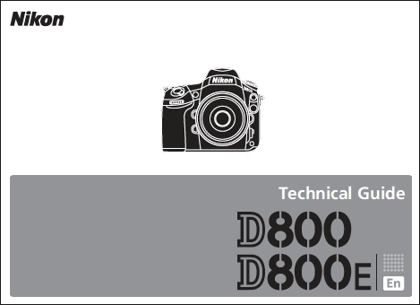 Nikon D800/D800E Teknik Kılavuzu Yayınlandı