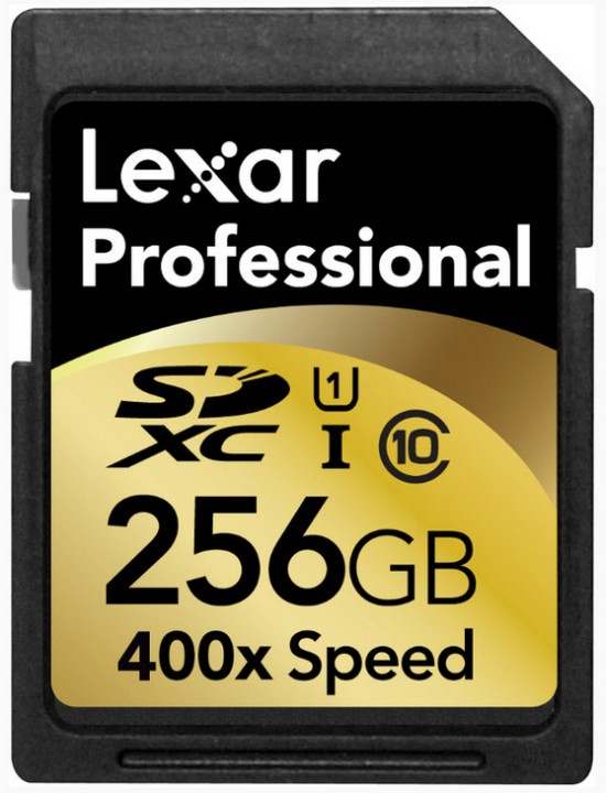 Lexar 256GB SDXC UHS-I Hafıza Kartını Duyurdu