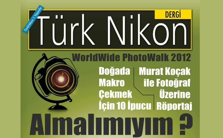Türk Nikon Dergisi Kasım Sayısı Yayında