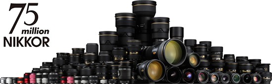 Nikon 75 Milyonuncu Nikkor Lensini Üretti