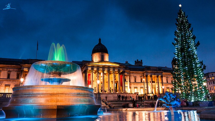 Yeni Yıl Time Lapse Video : Xmas Time in London