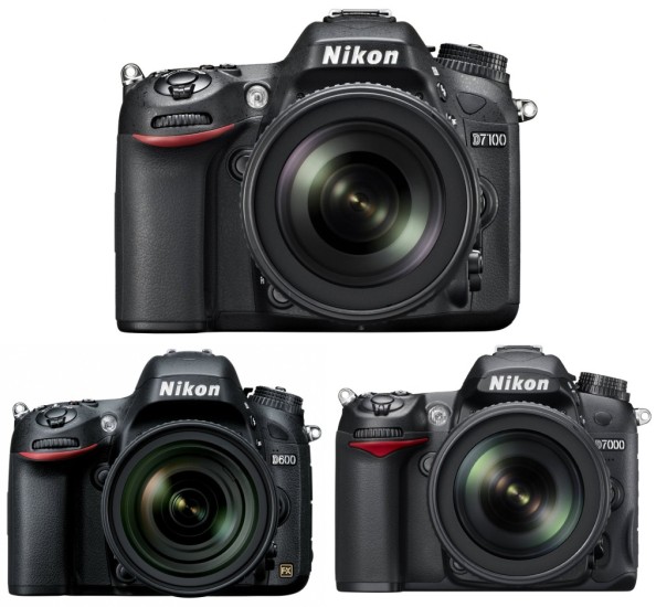 Nikon D7100 vs Nikon D600 vs Nikon D7000 Özellikler Karşılaştırması