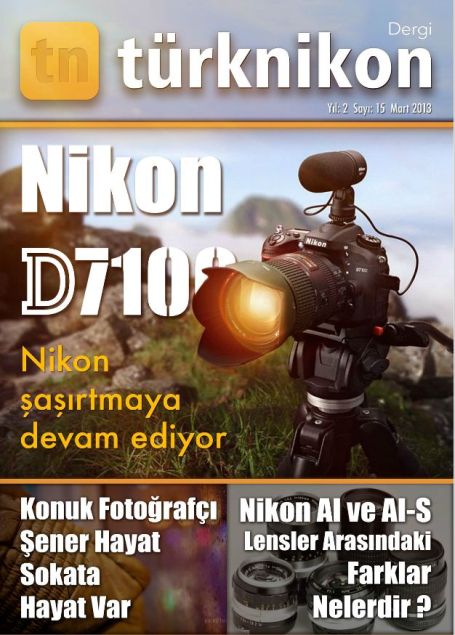 Türk Nikon Dergi Mart 2013-kapak