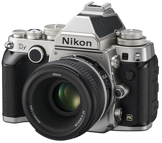 Nikon DF Satış Fiyatı : Gövde $2,746.96, 50mm f/1.8 kit ile $2,996.95