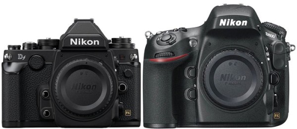 Nikon Df vs. Nikon D800 Özellikler Karşılaştırma Tablosu