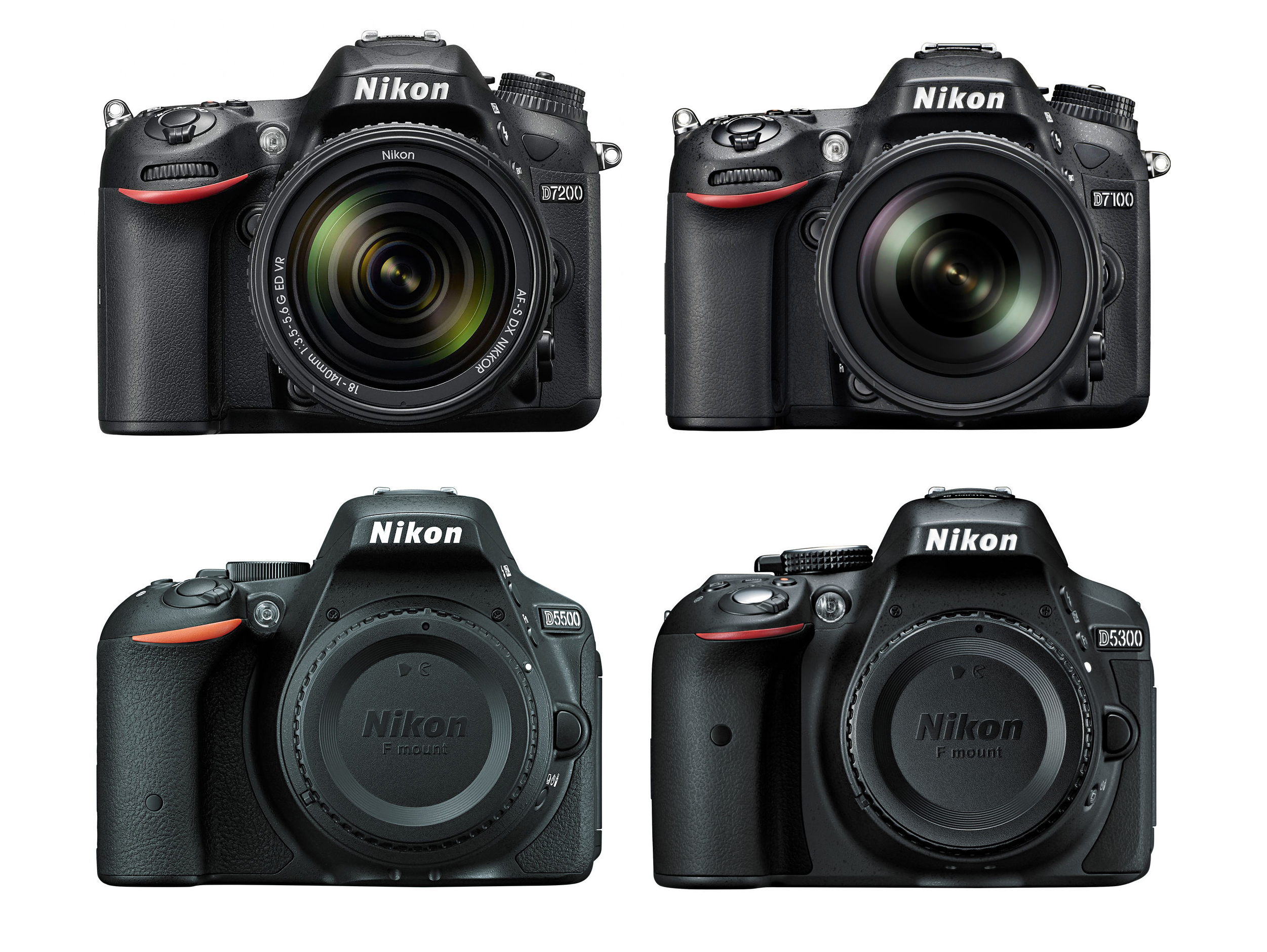 Nikon D7200 vs D7100 vs D5500 vs D5300 Özellikler Karşılaştırması