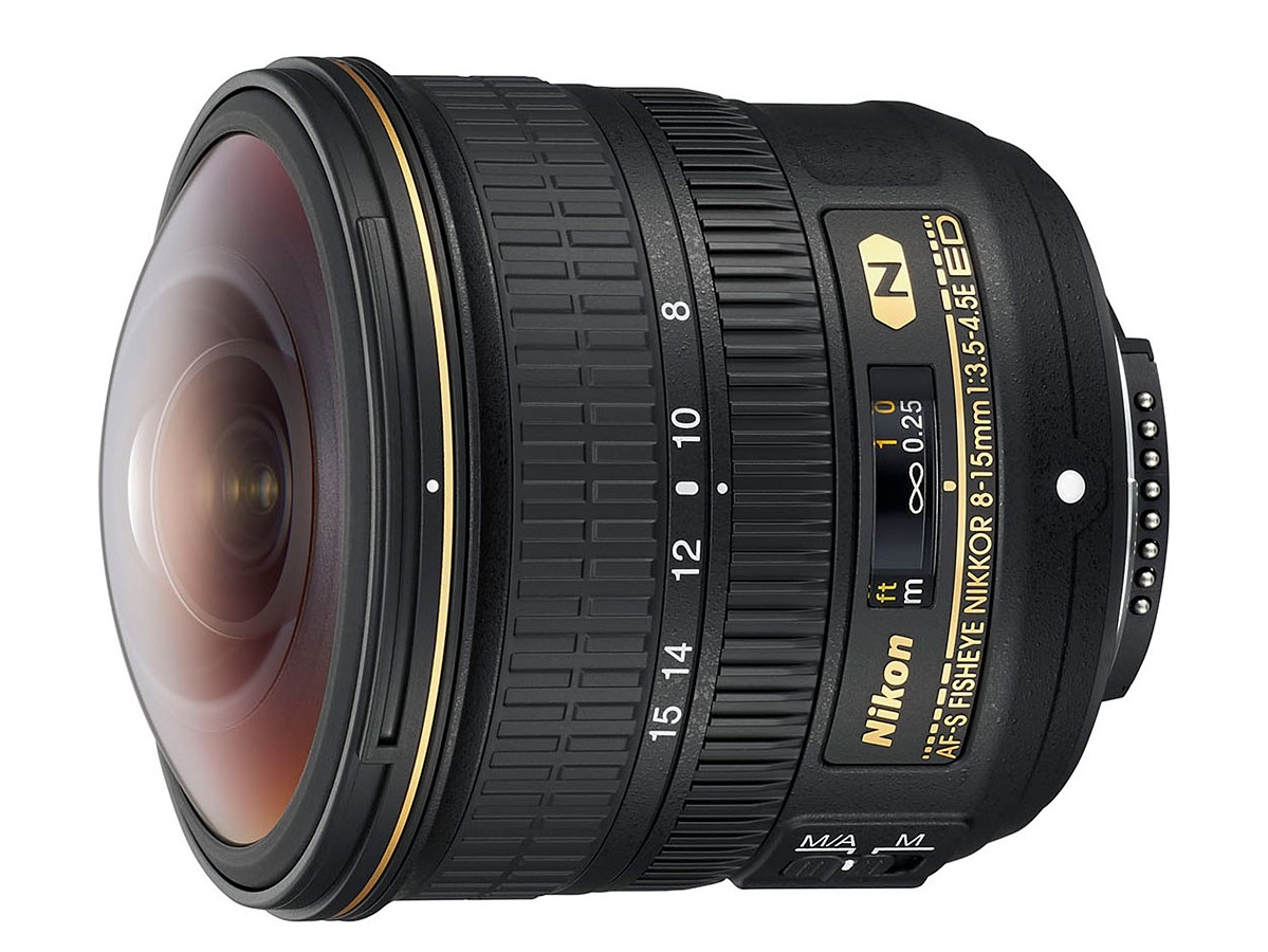 Nikon AF-S Fisheye NIKKOR 8-15mm f/3.5-4.5E ED lens