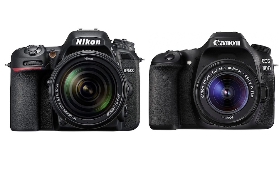 Nikon D7500 vs Canon 80D Karşılaştırması