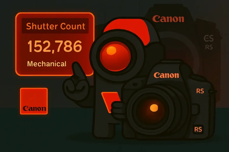 Canon Fotoğraf Makinelerinde Shutter Sayısı Nasıl Öğrenilir?