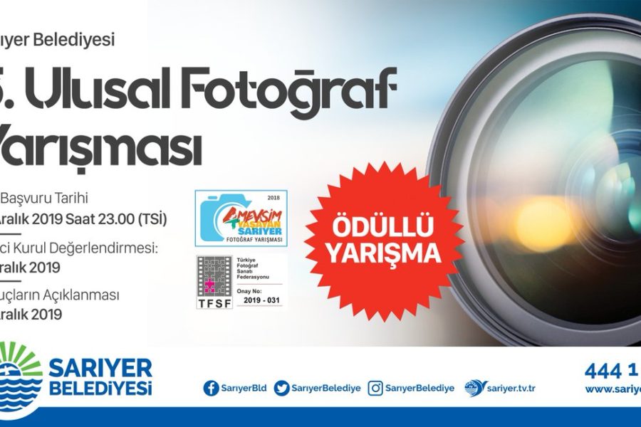 Sarıyer Belediyesi Ulusal Fotoğraf Yarışması – SKT: 6.12.2019