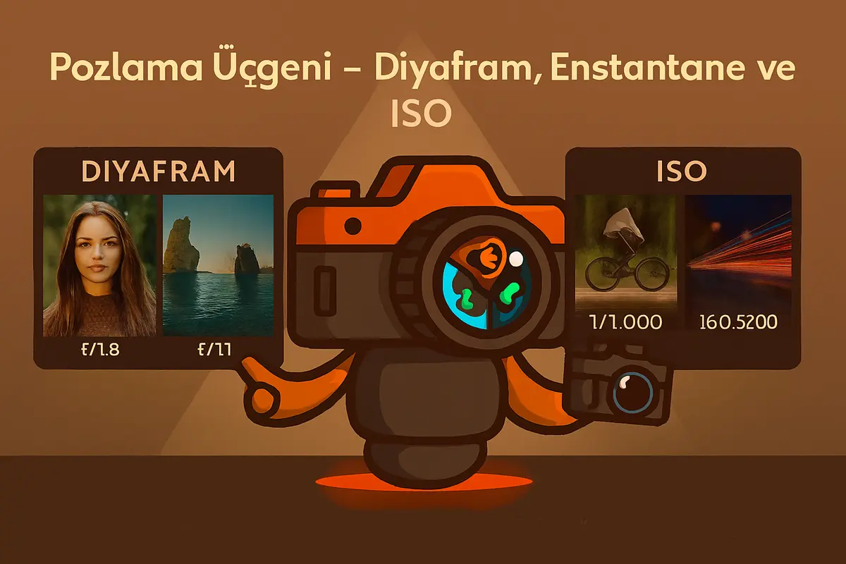 Pozlama Üçgeni – Diyafram, Enstantane ve ISO Tam Rehber