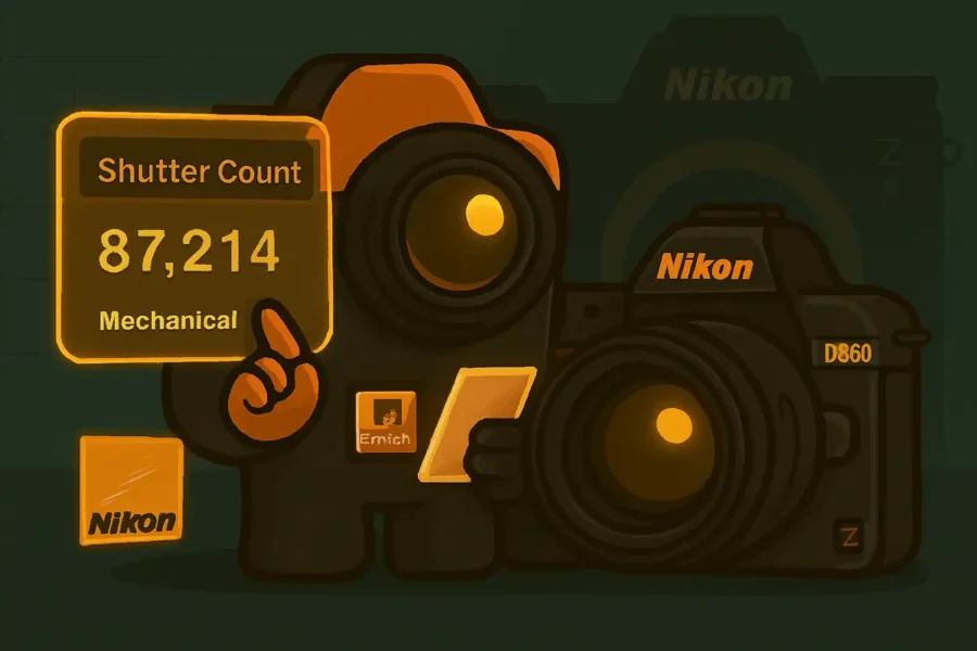 Nikon Fotoğraf Makinelerinde Shutter Sayısı Nasıl Öğrenilir?
