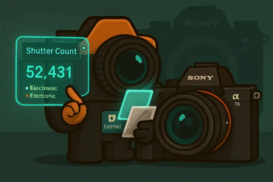 Sony Fotoğraf Makinelerinde Shutter Sayısı Nasıl Öğrenilir?
