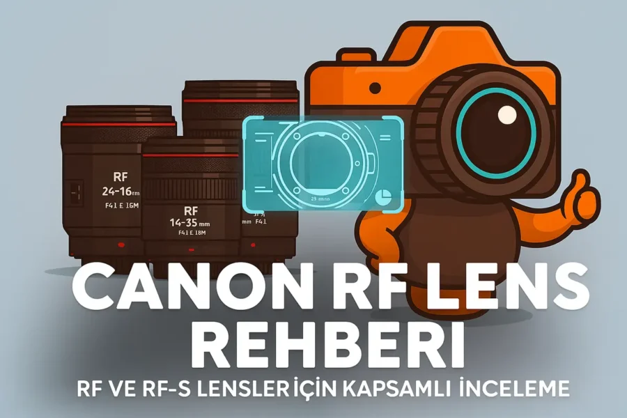 Canon RF Lens Rehberi: RF ve RF‑S Lensler İçin Kapsamlı İnceleme