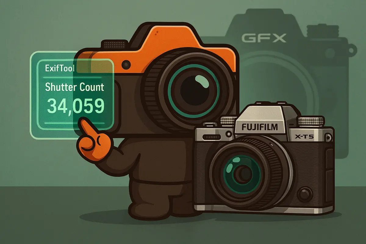 Fujifilm Fotoğraf Makinelerinde Shutter Sayısı Nasıl Öğrenilir?