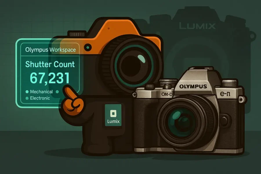 Micro Four Thirds Fotoğraf Makinelerinde Shutter Sayısı Nasıl Öğrenilir?