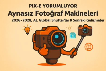 PIX‑E YORUMLUYOR — 2026–2028 Arasında Aynasız Fotoğraf Makinelerinde Neler Değişecek?