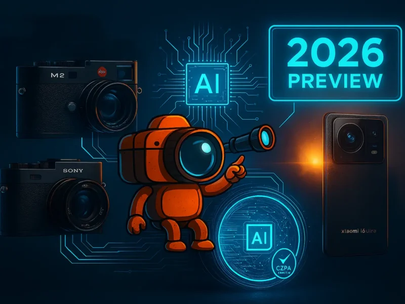 Gelecek Vizörde: 2026’da Piyasayı Sarsacak Tüm Kameralar ve Mobil Teknolojiler