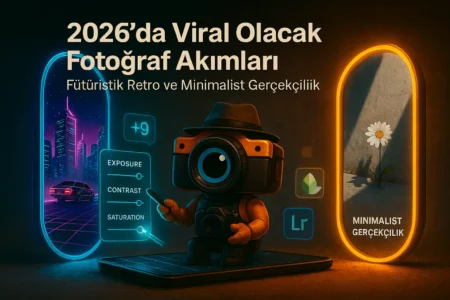2026’da Viral Olacak Fotoğraf Akımları: Fütüristik Retro ve Minimalist Gerçekçilik