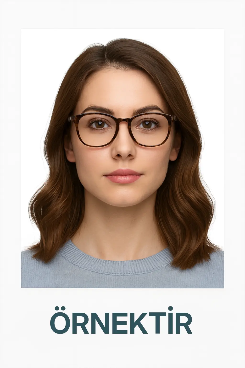 Doğru Biyometrik Fotoğraf Örneği