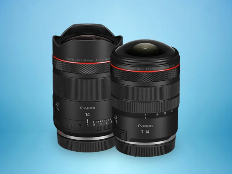 Canon RF 7–14mm f/2.8–3.5 L Fisheye STM ve Canon RF 14mm f/1.4 L VCM İncelemesi, Özellikleri ve Fiyatı