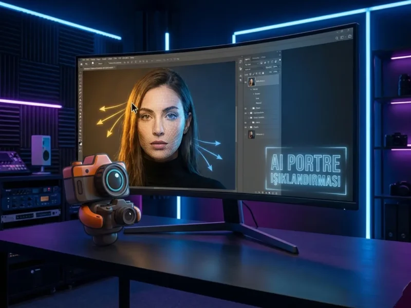 AI ile Portre Işıklandırması: Profesyonel Sonuçlar İçin Pix-E Rehberi