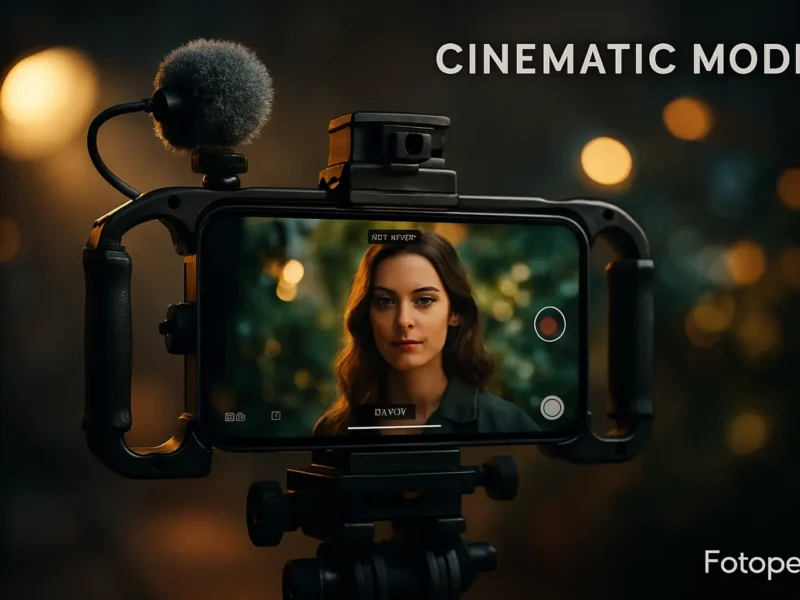 iPhone Sinematik Mod Rehberi: Profesyonel Film Kareleri Çekmenin Sırları
