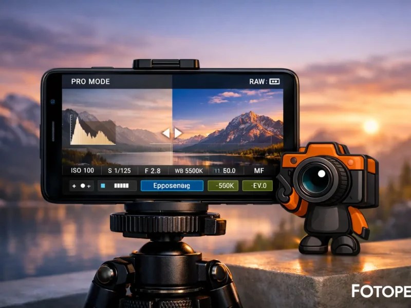 Android Cihazlarda RAW Çekim Rehberi: Piksellerin Ham Gücü