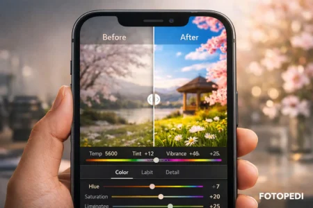 iPhone Fotoğraf Düzenleme Rehberi: Yerleşikten Profesyonelliğe