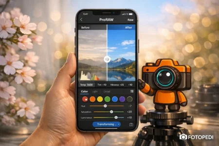 iPhone ile Profesyonel RAW İş Akışı: Adım Adım Rehber