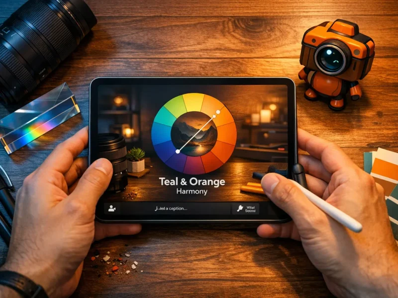 Renk Teorisi ve Sosyal Medya: Görsel Algıyı Yönetme Rehberi