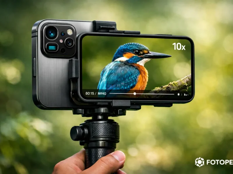 Akıllı Telefonla Kuş Fotoğrafçılığı: Tele-Zoom Teknikleri