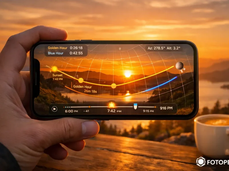 Altın Saat (Golden Hour) Planlama Uygulamaları: En İyi 5 Araç