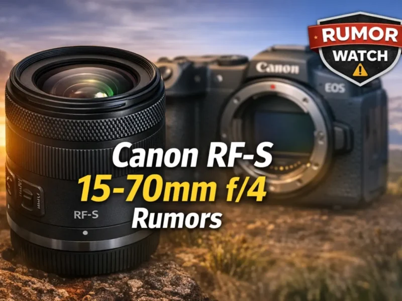 Canon RF-S 15-70mm f/4 Söylentileri: APS-C Kullanıcıları İçin Beklenen “Tak-Gez” Lens!