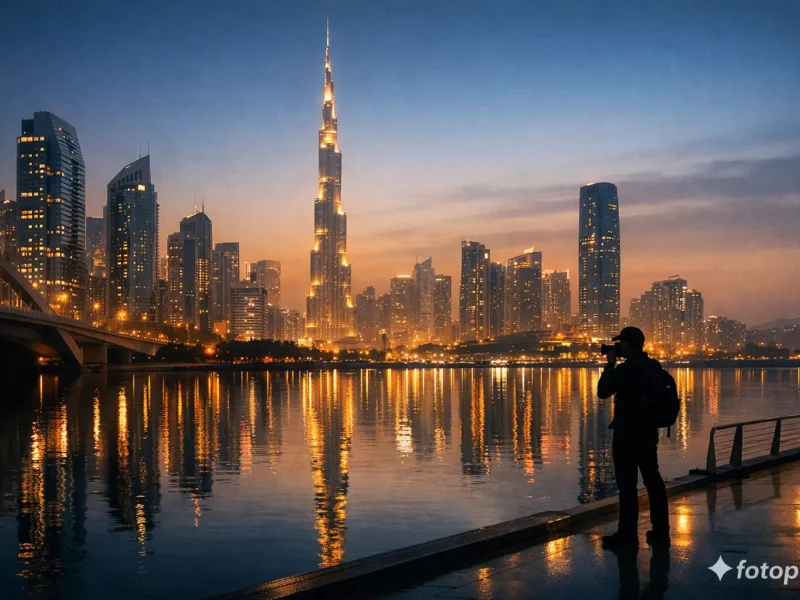 Dubai’de Fotoğraf Çekilecek Yerler: Cam, Kum ve Gece Işığı