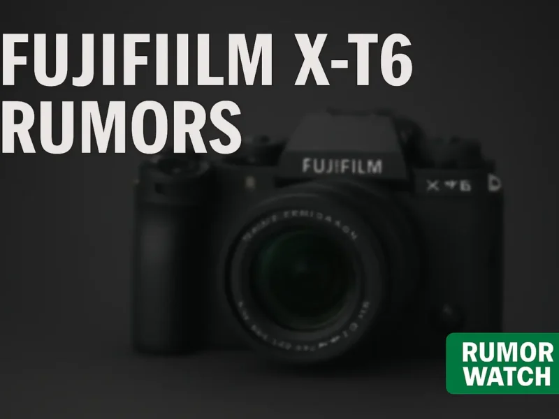 Fujifilm X-T6 Söylentileri: Eylül 2026’da 8K Video ve Yeni Lensler Geliyor!