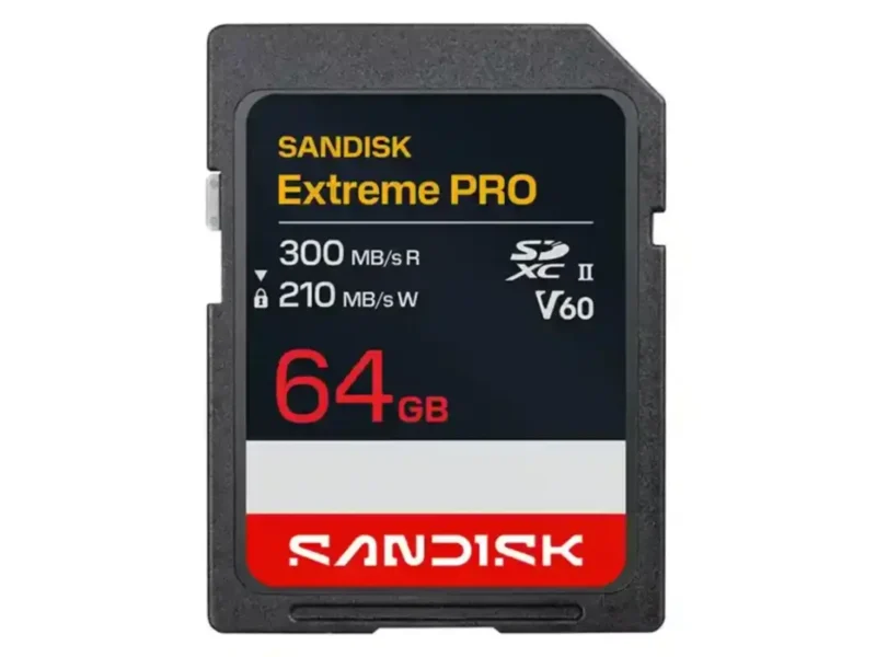 SanDisk Extreme PRO SDXC UHS-II V60 Duyuruldu: 6K Video ve Yüksek Dayanıklılık!