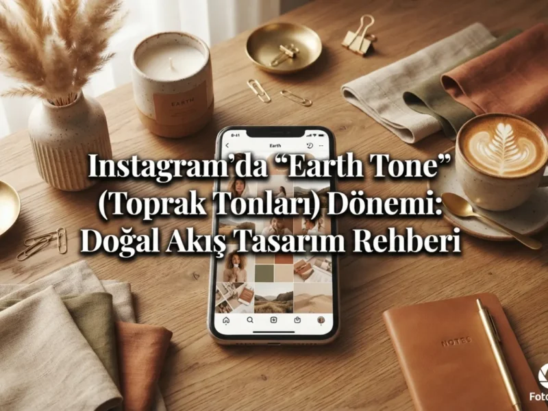 Instagram’da “Earth Tone” (Toprak Tonları) Dönemi: Doğal Akış Tasarım Rehberi