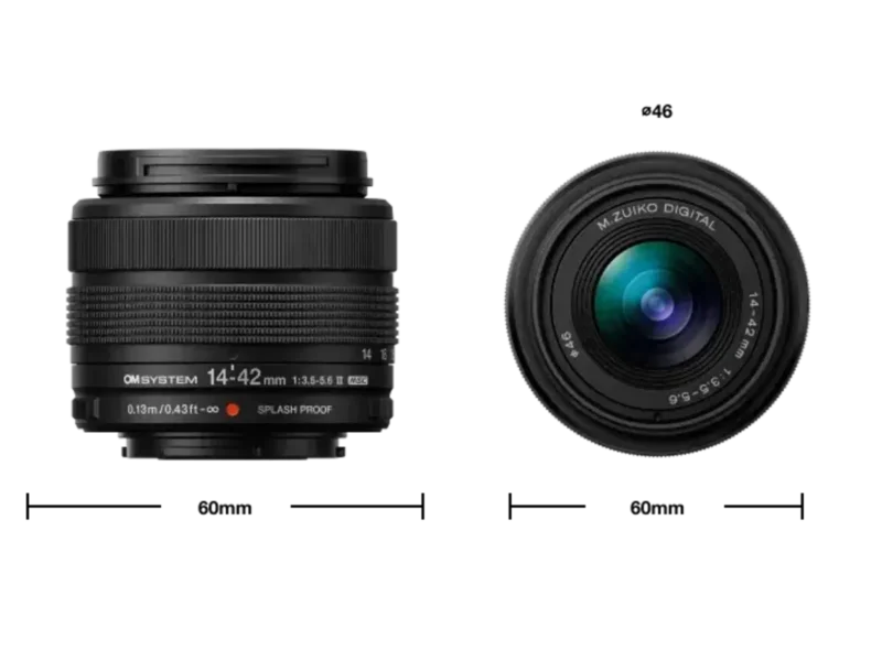 OM System 14-42mm f/3.5-5.6 III Tanıtıldı: Ultra Kompakt Pankek Kit Lensin Tüm Detayları!