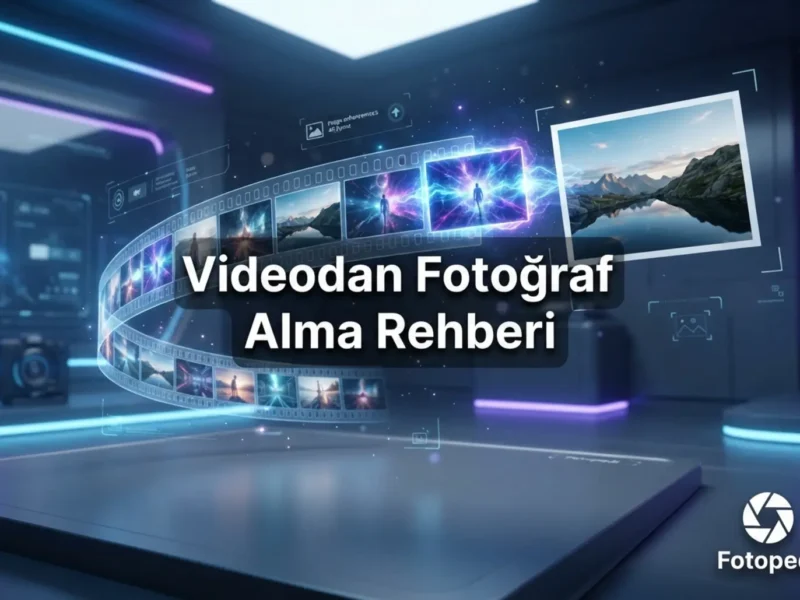 Videolardan Yüksek Kaliteli Fotoğraf (Frame) Kopyalama Yöntemleri