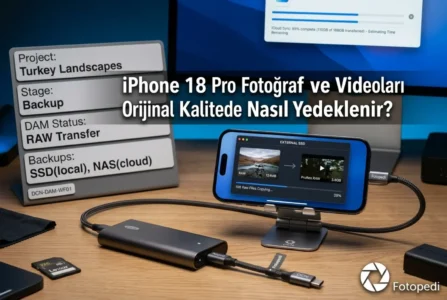Orijinallerini Kaybetmeden iPhone 18 Pro Fotoğraf ve Videolarını Yedekleme Rehberi