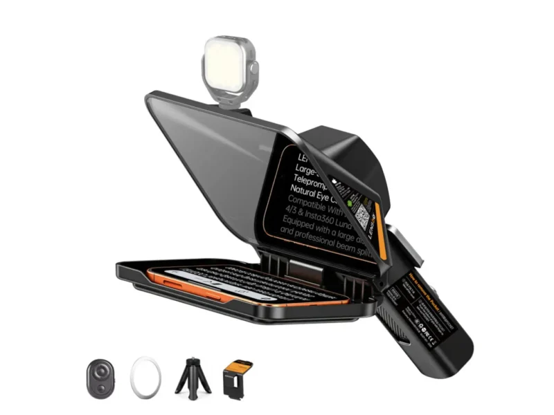 Lensgo TCQI-8 Pocket Teleprompter Tanıtıldı: DJI Osmo Pocket İçin Özel Çözüm!