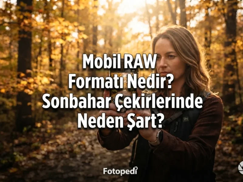 Mobil RAW Formatı Nedir? Sonbahar Çekimlerinde Neden Şart?